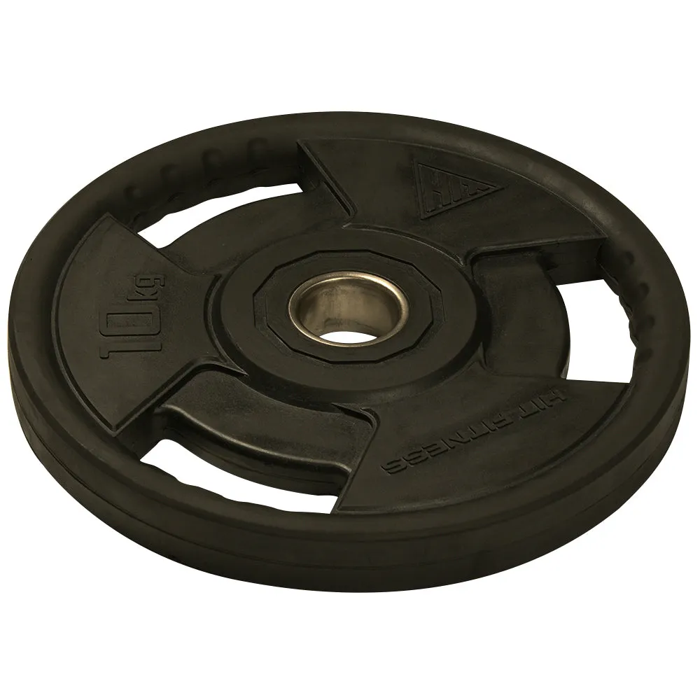 Hit Fitness Rubber Radial Olympic Weight Discs | 10kg