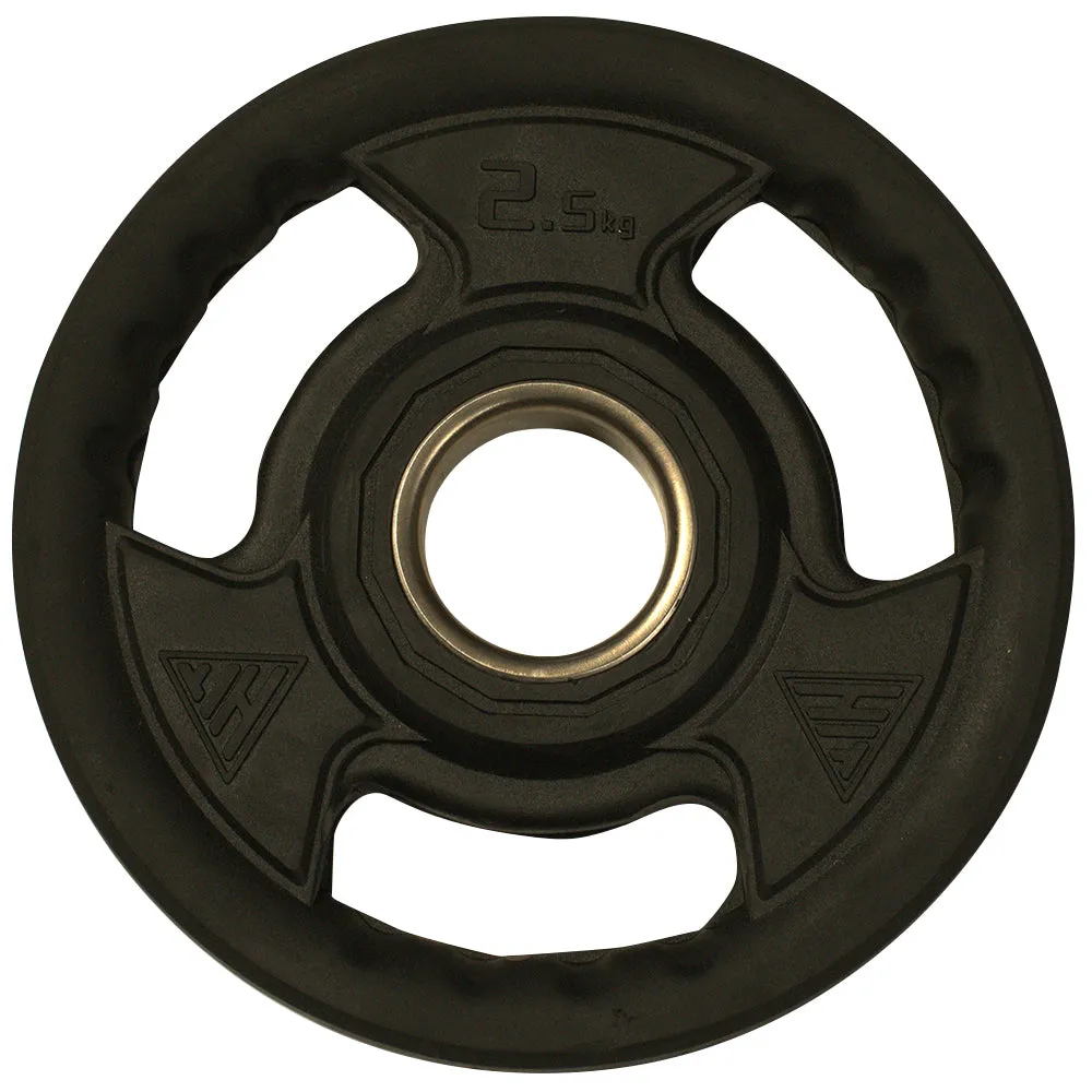 Hit Fitness Rubber Radial Olympic Weight Discs | 2.5 kg