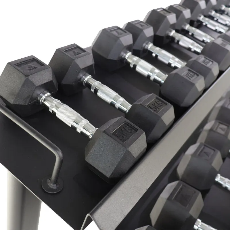Home Gym Hex Dumbbells Pack - 9 Pairs | 5kg to 25kg