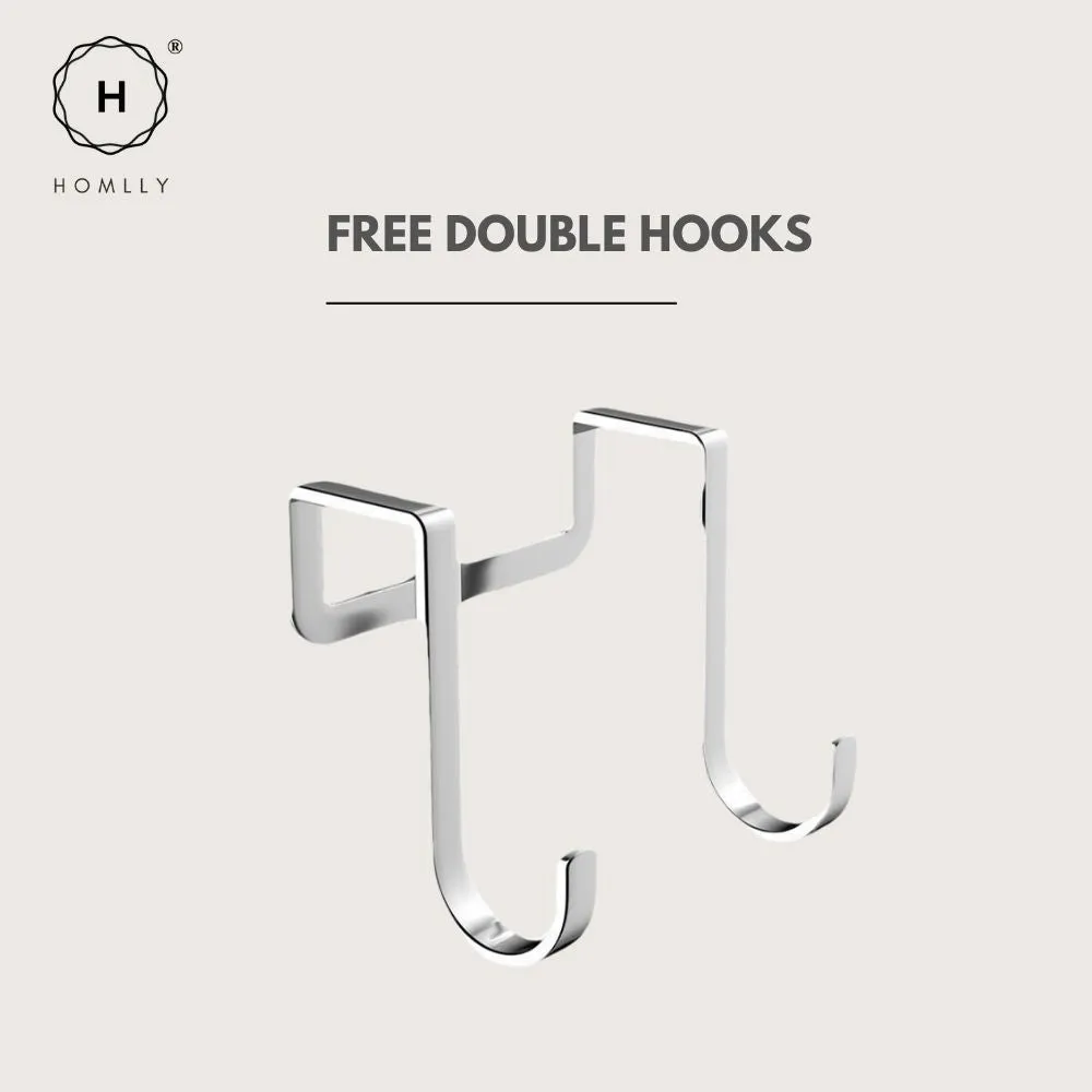 Homlly Tonii Stainless Steel  Shoe Rack (2/3/4/5/6 Tier)
