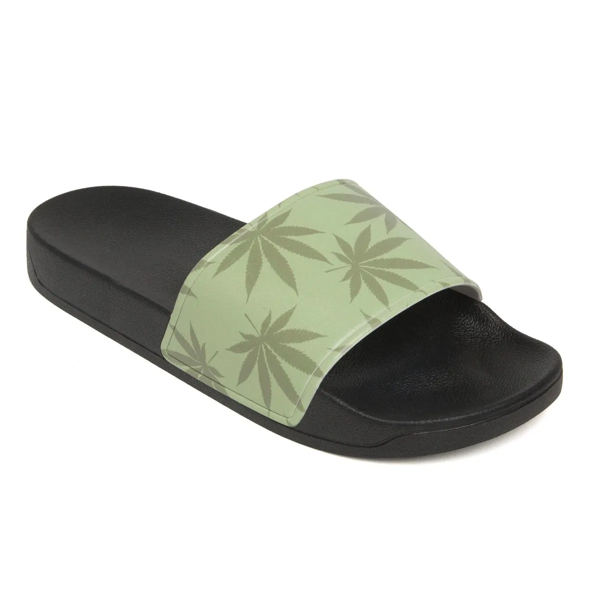 Huf - 420 Plant Life Mens Slides Green