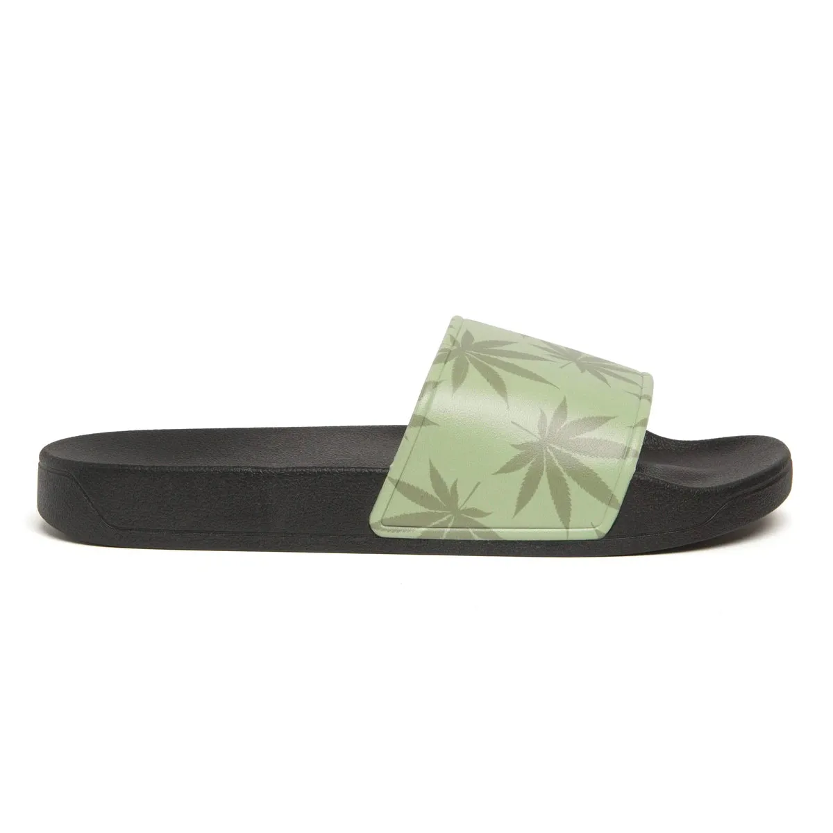 Huf - 420 Plant Life Mens Slides Green