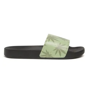 Huf - 420 Plant Life Mens Slides Green