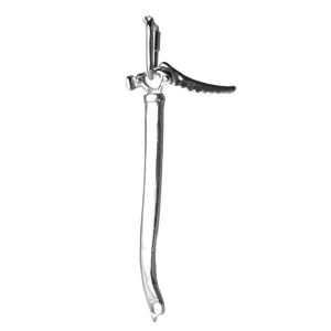 Ice Tool  Ice Ax Pendant - Sterling Silver - Rock Climbing Jewelry
