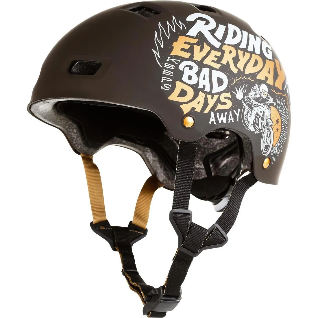 Inline Skating Skateboard Scooter Helmet MF540 Bad Days