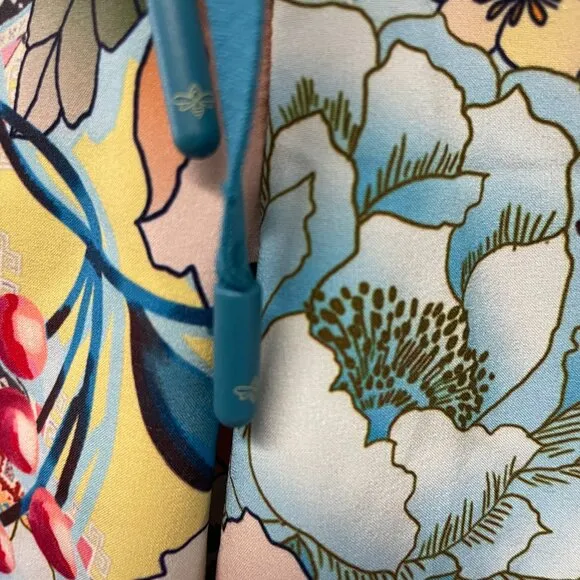 Johnny Was Active Floral Print Board Shorts