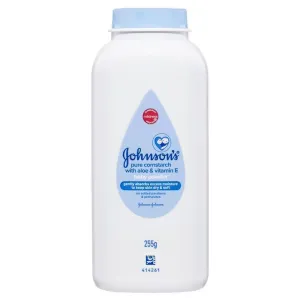 Johnson's Pure Cornstarch With Aloe & Vitamin E Classic Scented Baby Powder 255g