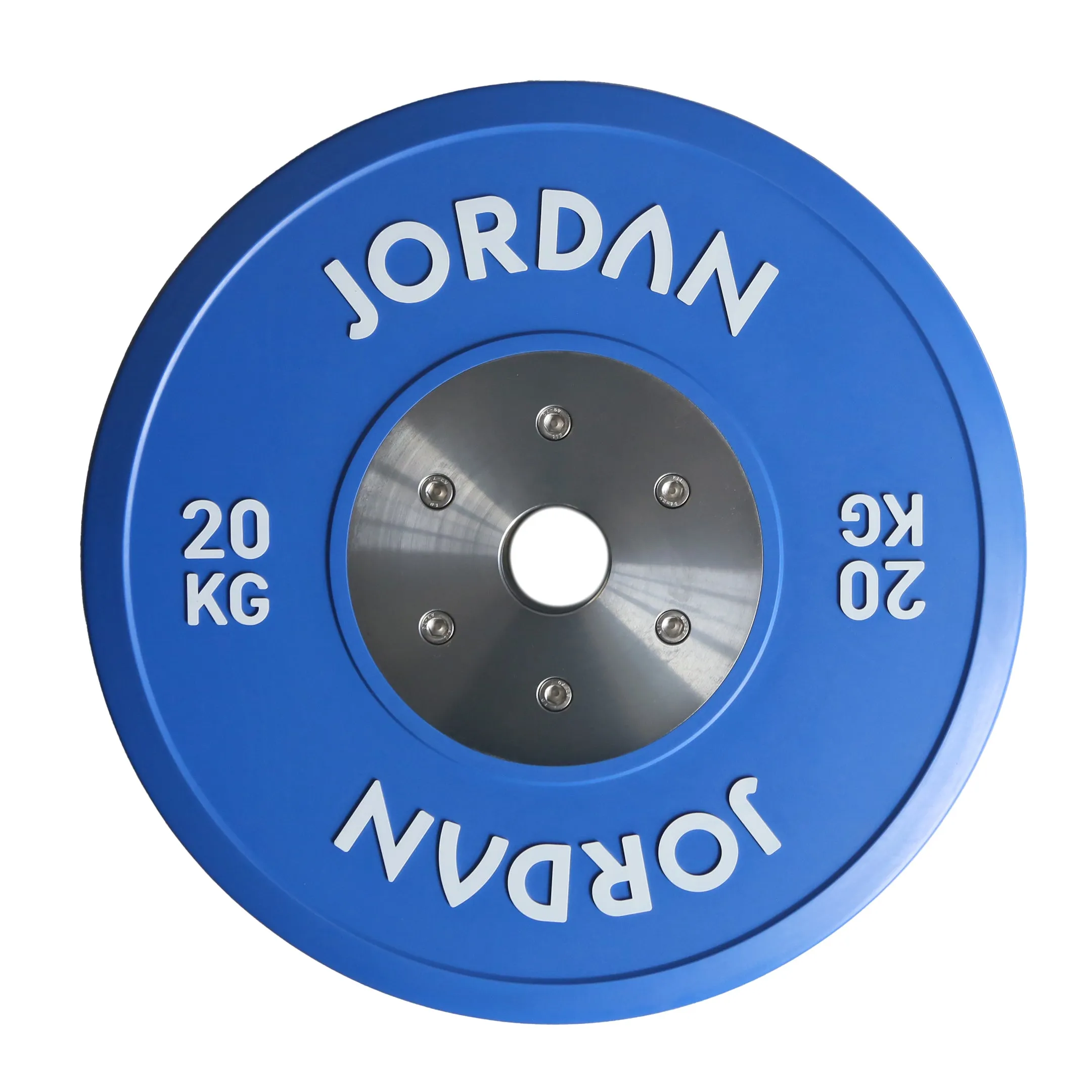 JORDAN® Coloured Rubber Calibrated Competition Weight Plate - NEW DESIGN