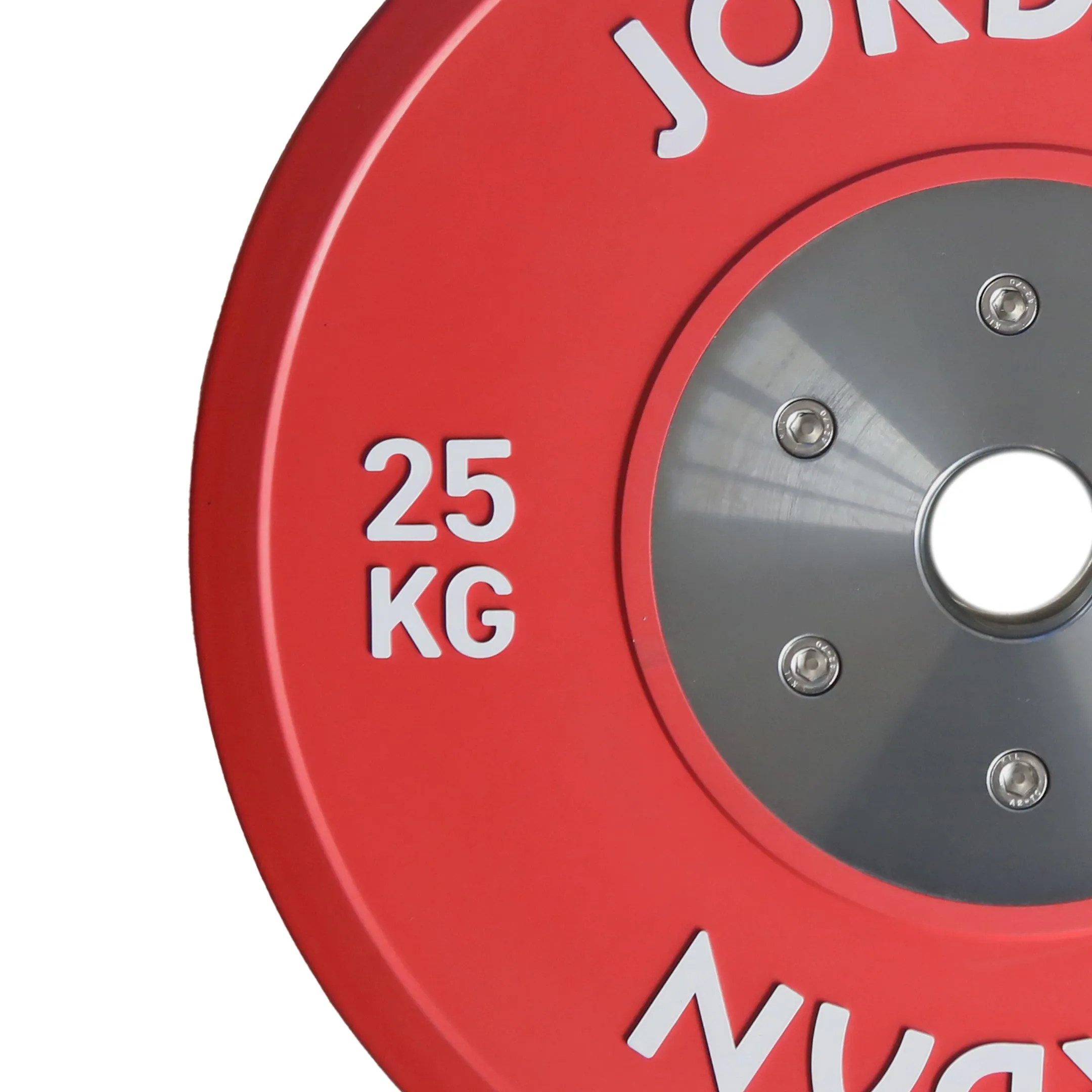 JORDAN® Coloured Rubber Calibrated Competition Weight Plate - NEW DESIGN