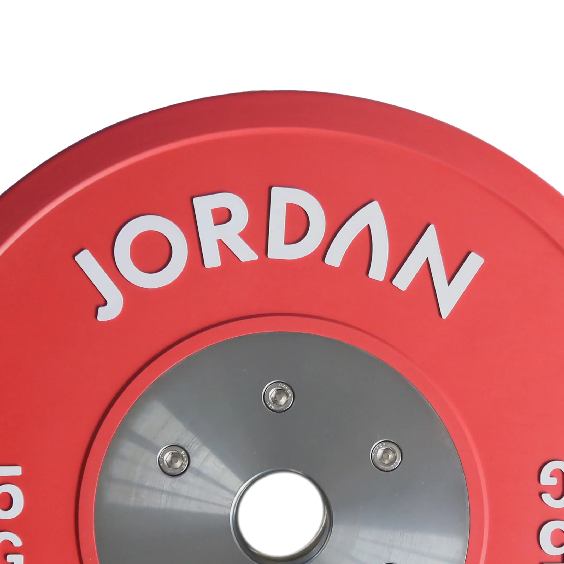 JORDAN® Coloured Rubber Calibrated Competition Weight Plate - NEW DESIGN