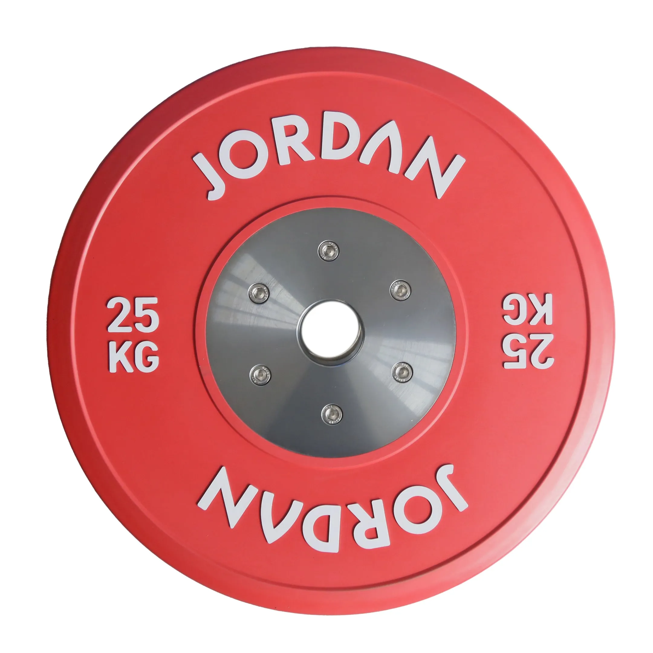 JORDAN® Coloured Rubber Calibrated Competition Weight Plate - NEW DESIGN