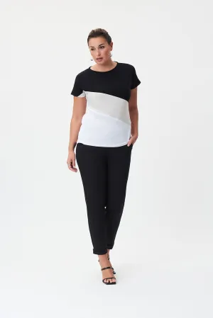 Joseph Ribkoff Cuffed Ankle Pants Style Jr232156