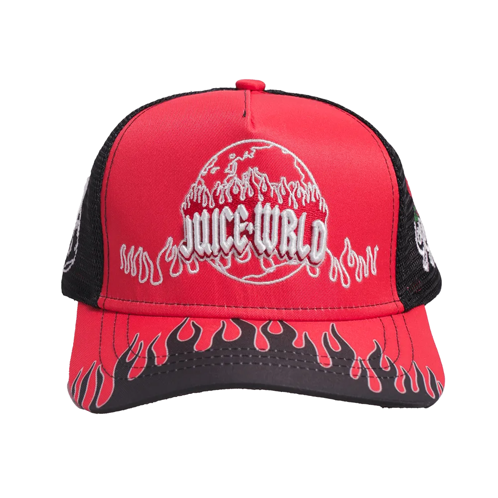 JUICE WRLD FIGHTING DEMONS TRUCKER HAT