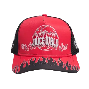 JUICE WRLD FIGHTING DEMONS TRUCKER HAT