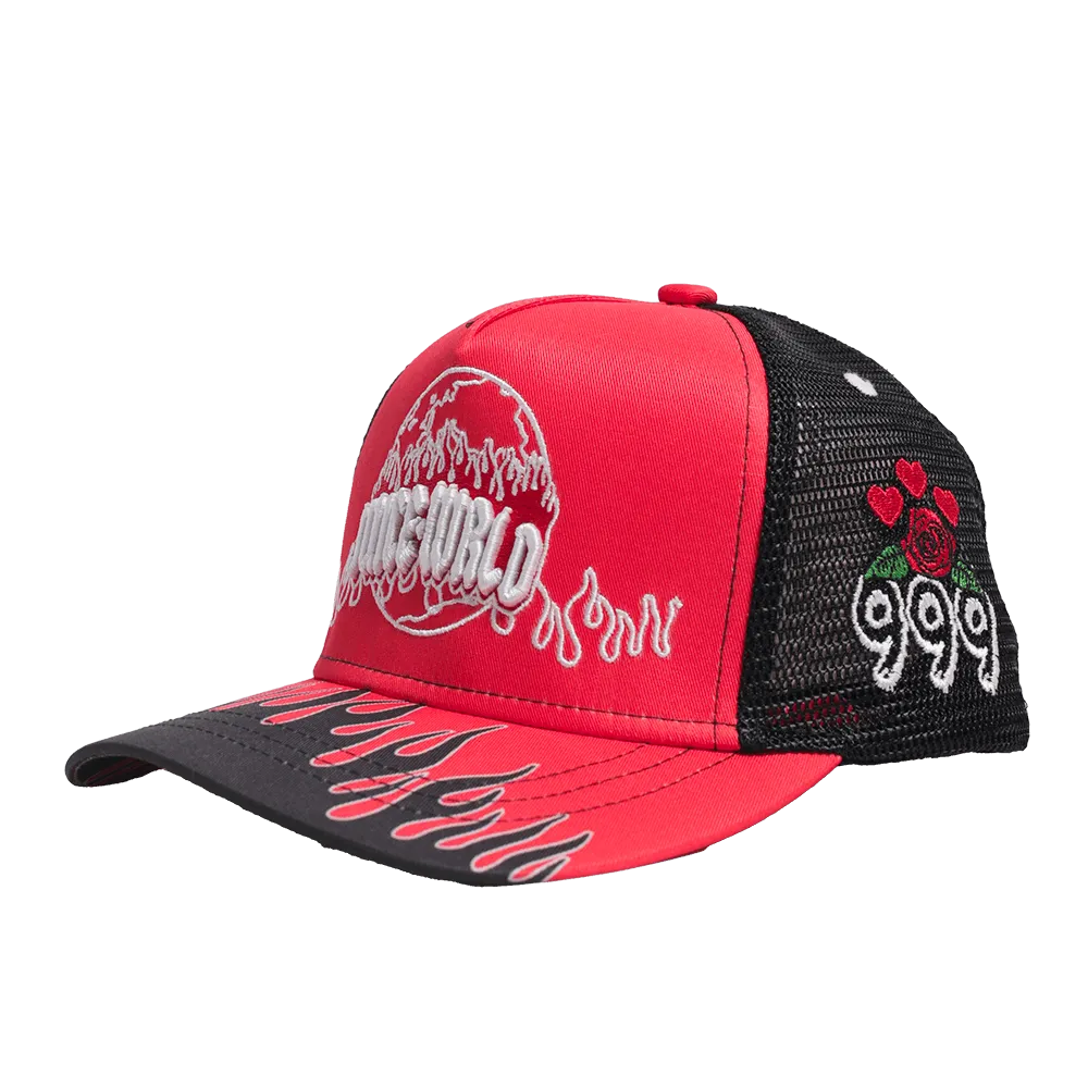 JUICE WRLD FIGHTING DEMONS TRUCKER HAT