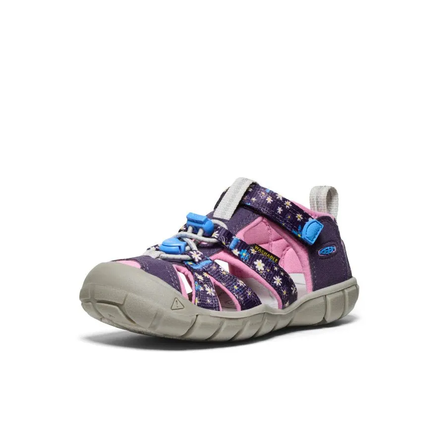 Keen Little Kids' Seacamp II CNX Sandal Daisies/Marina