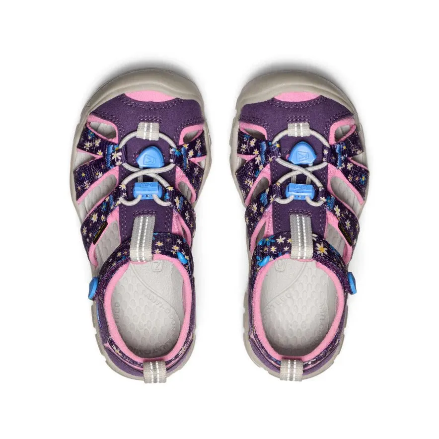 Keen Little Kids' Seacamp II CNX Sandal Daisies/Marina