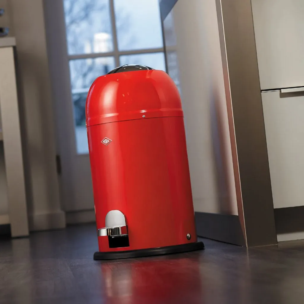 Kickmaster Junior 12 Lts Bathroom Trash Can - Free Standing - 12" (Final Sale)