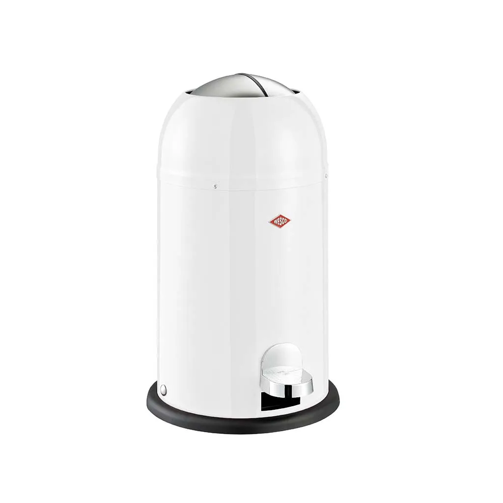 Kickmaster Junior 12 Lts Bathroom Trash Can - Free Standing - 12" (Final Sale)