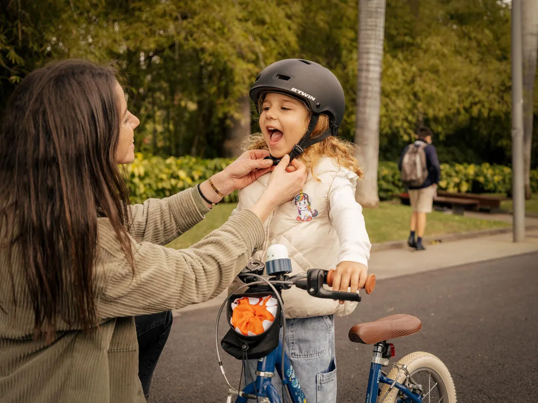 Kids' Bike Helmet Bol 500 - Black