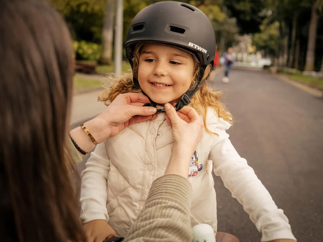 Kids' Bike Helmet Bol 500 - Black