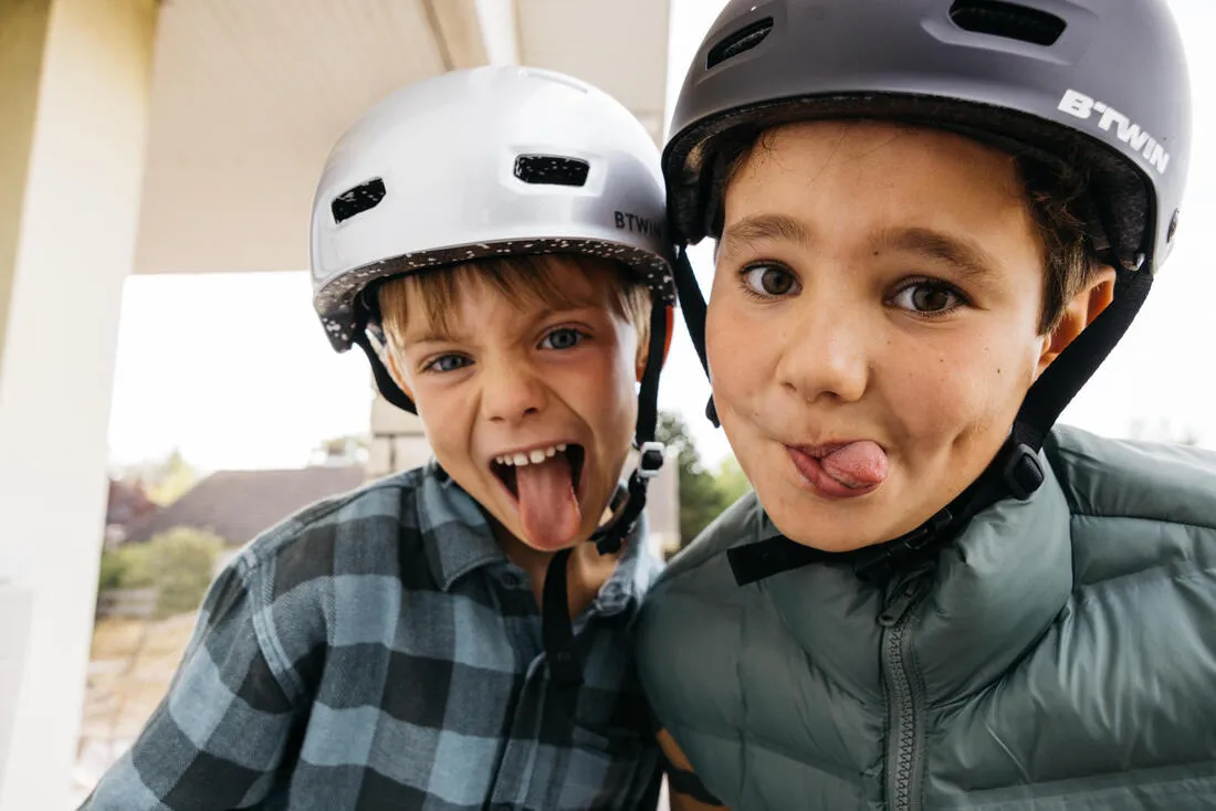 Kids' Bike Helmet Bol 500 - Black