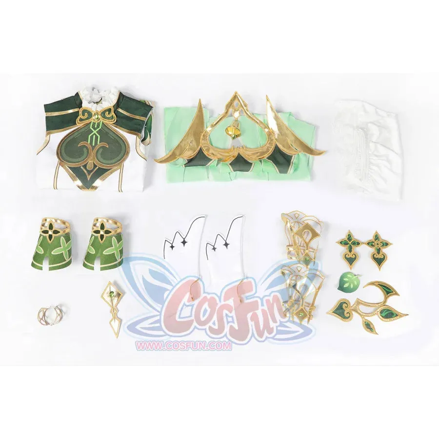 KIDS Genshin Impact Nahida/Lesser Lord Kusanali Cosplay Costume Children’s wear C02945_kids  AA