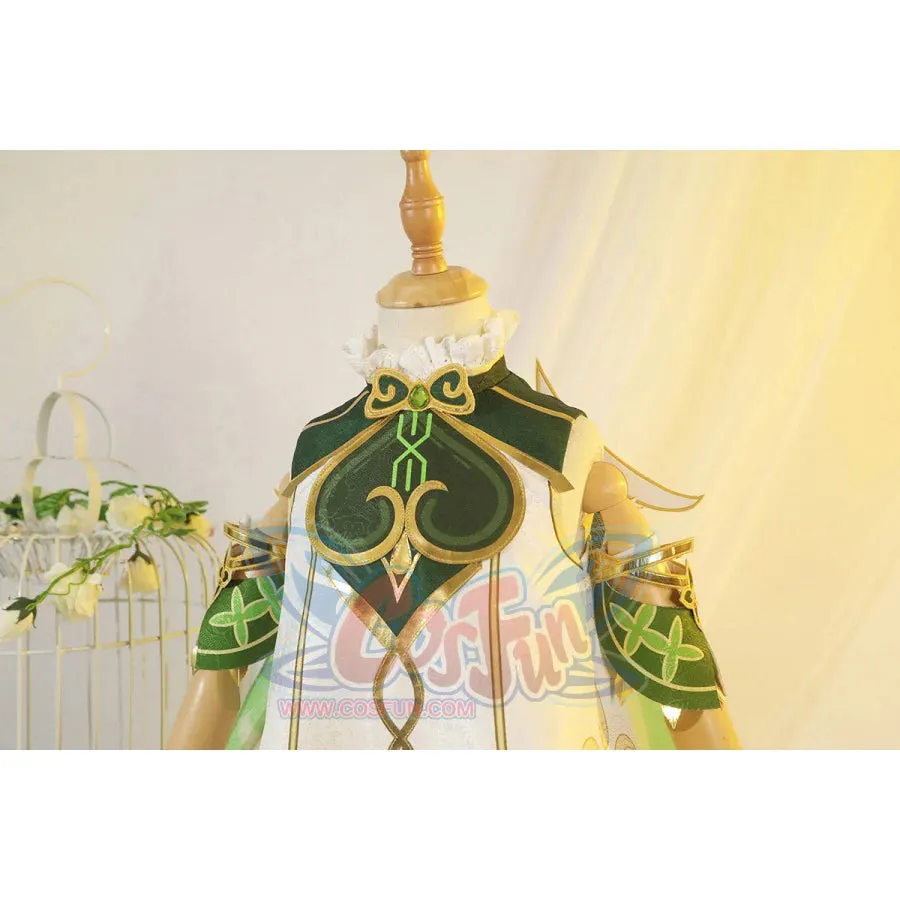 KIDS Genshin Impact Nahida/Lesser Lord Kusanali Cosplay Costume Children’s wear C02945_kids  AA