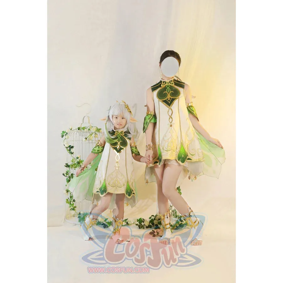 KIDS Genshin Impact Nahida/Lesser Lord Kusanali Cosplay Costume Children’s wear C02945_kids  AA