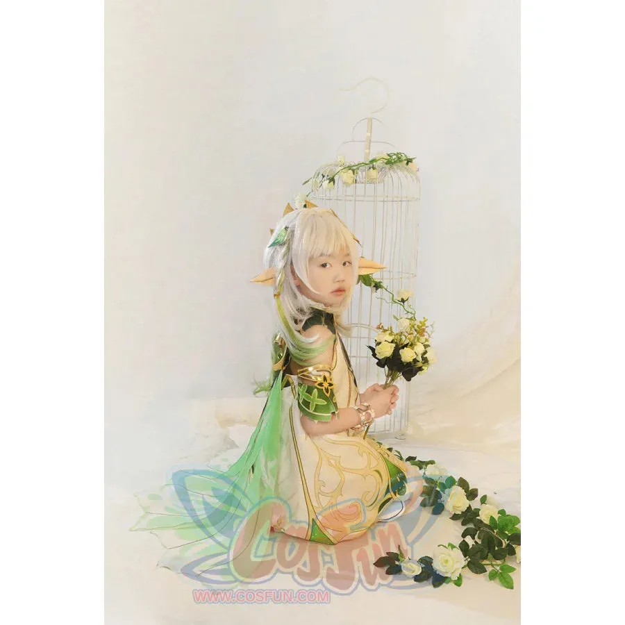KIDS Genshin Impact Nahida/Lesser Lord Kusanali Cosplay Costume Children’s wear C02945_kids  AA