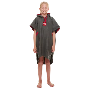 Kids Quick Dry Microfibre Changing Robe - Grey