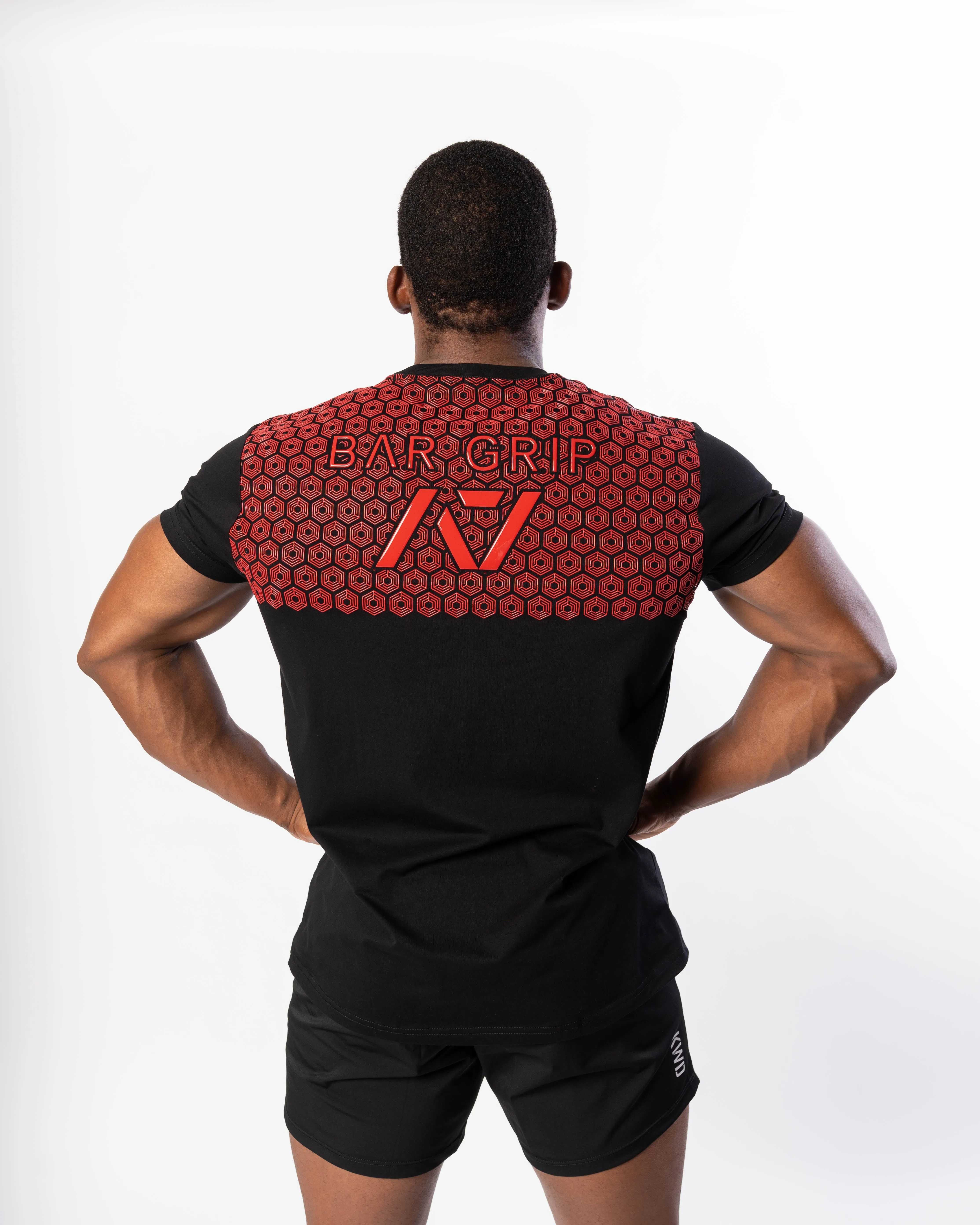 Kinetic True-Fit Men's Bar Grip Shirt - Red Dawn