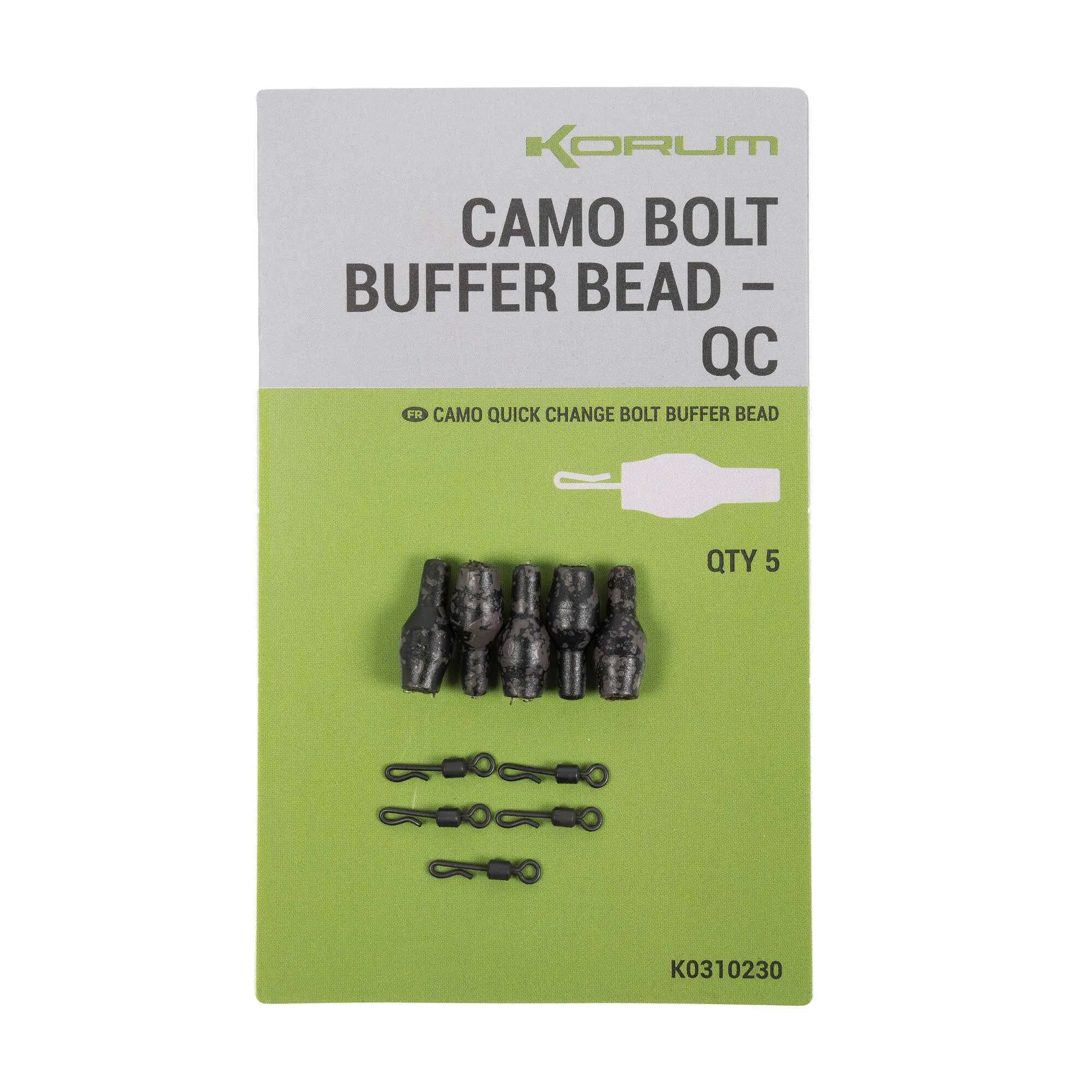KORUM Camo Bolt Buffer Bead - QC