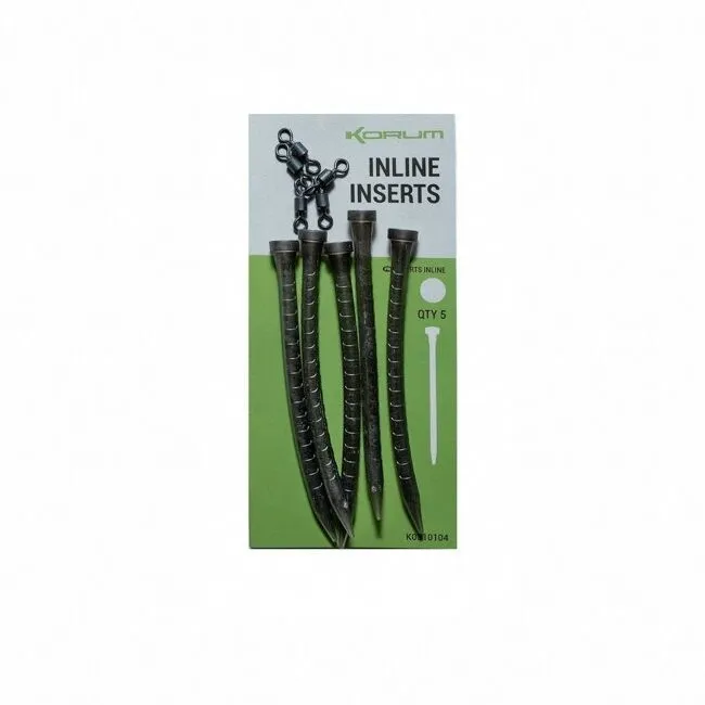 KORUM INLINE INSERTS SOLD IN PACKS OF 2    (10 inserts )