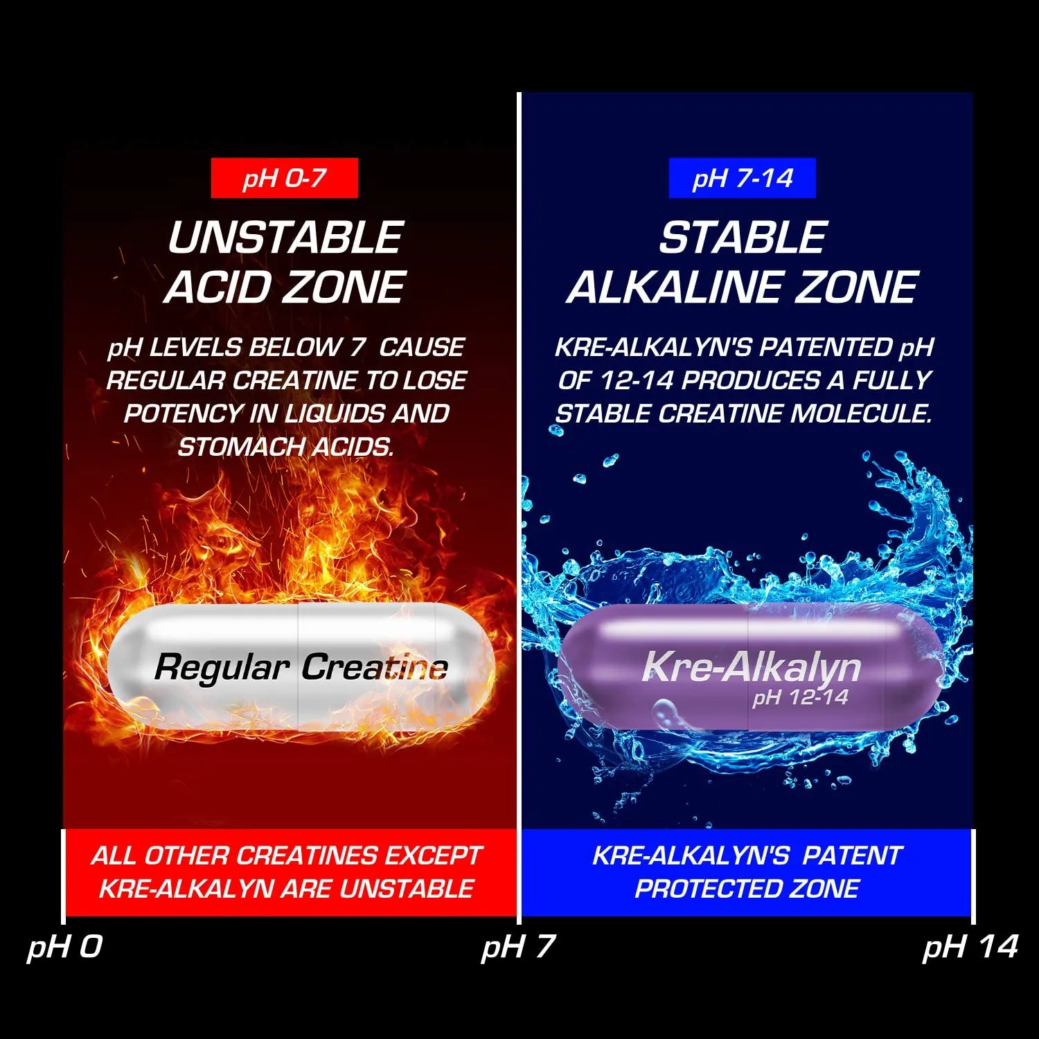 Kre-Alkalyn Creatine Tablets - 240 Capsules
