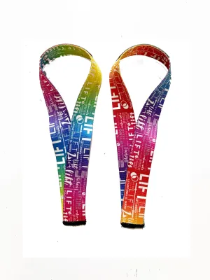 Language Pride Olympic Lifting Straps