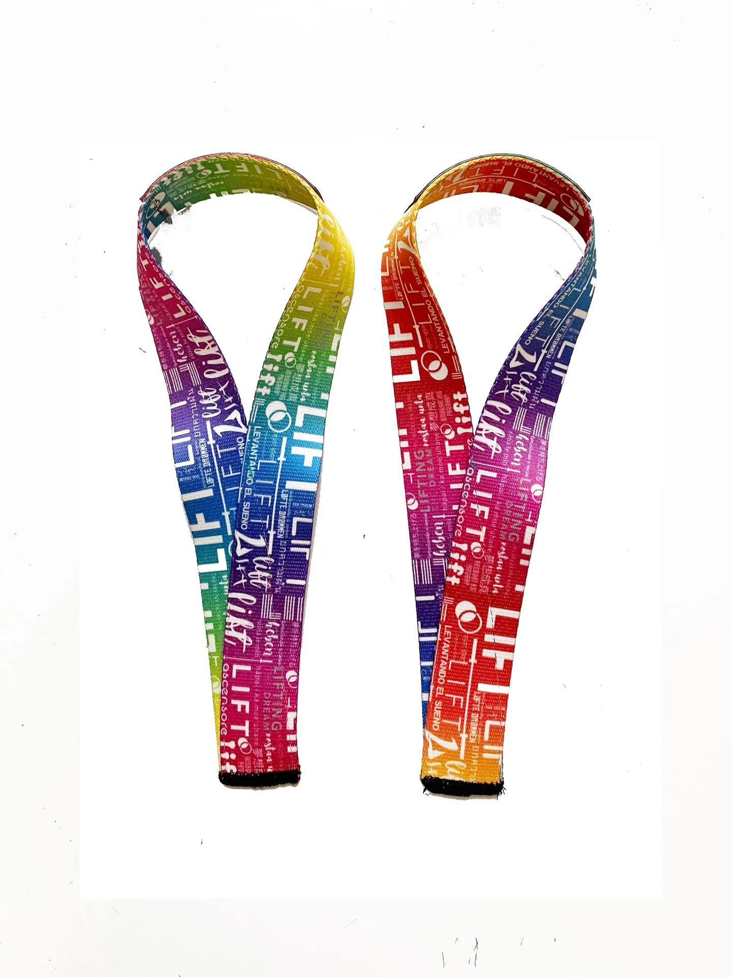 Language Pride Olympic Lifting Straps