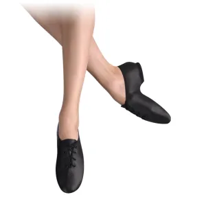 Leo Ladies’ Black Lace-Up Jazz Boot