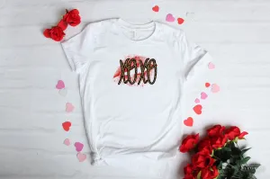 Leopard XOXO Red Lips Sublimation Transfer