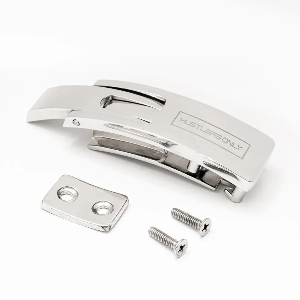 Lever Buckle - Chrome