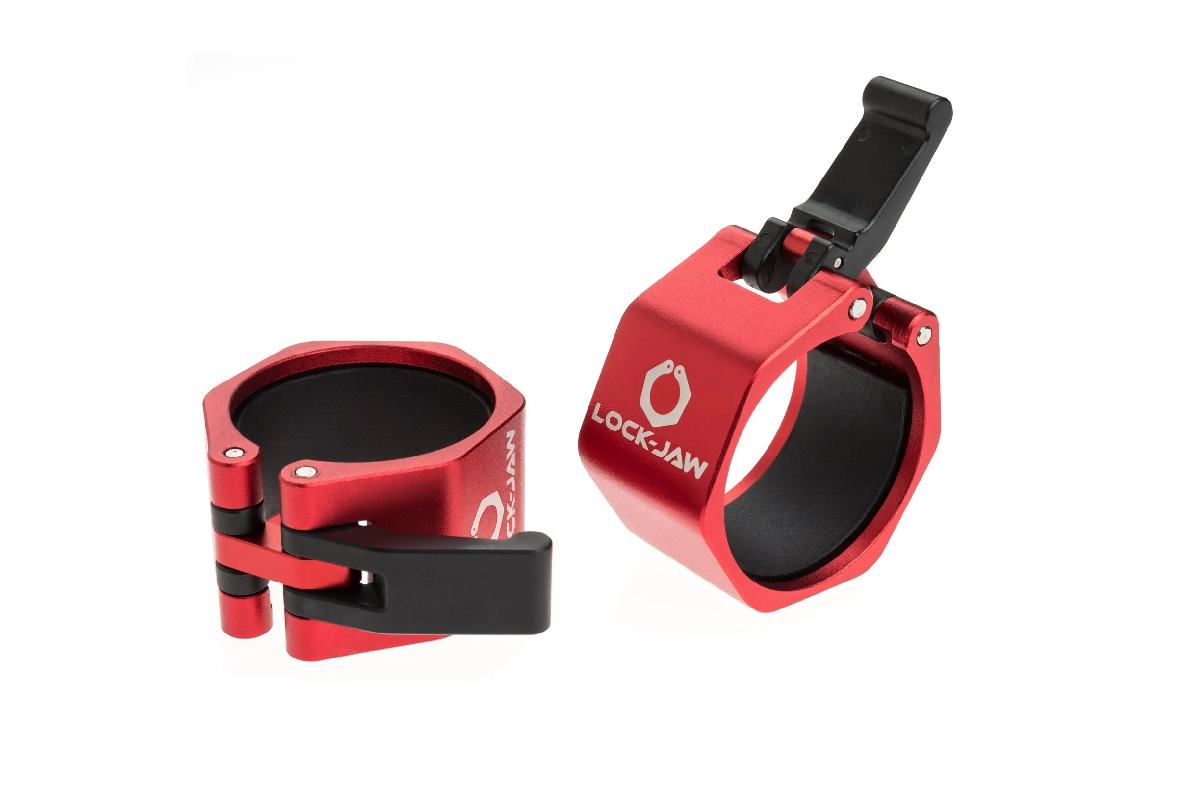 Lock-Jaw METAL Olympic Dumbbell Collars 2" or 50mm diameter SOLD AS A PAIR