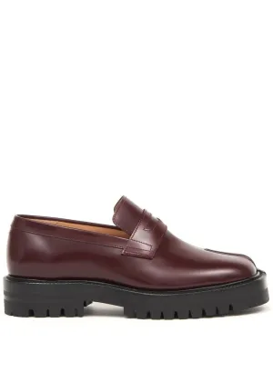 Maison Margiela Tabi leather loafers