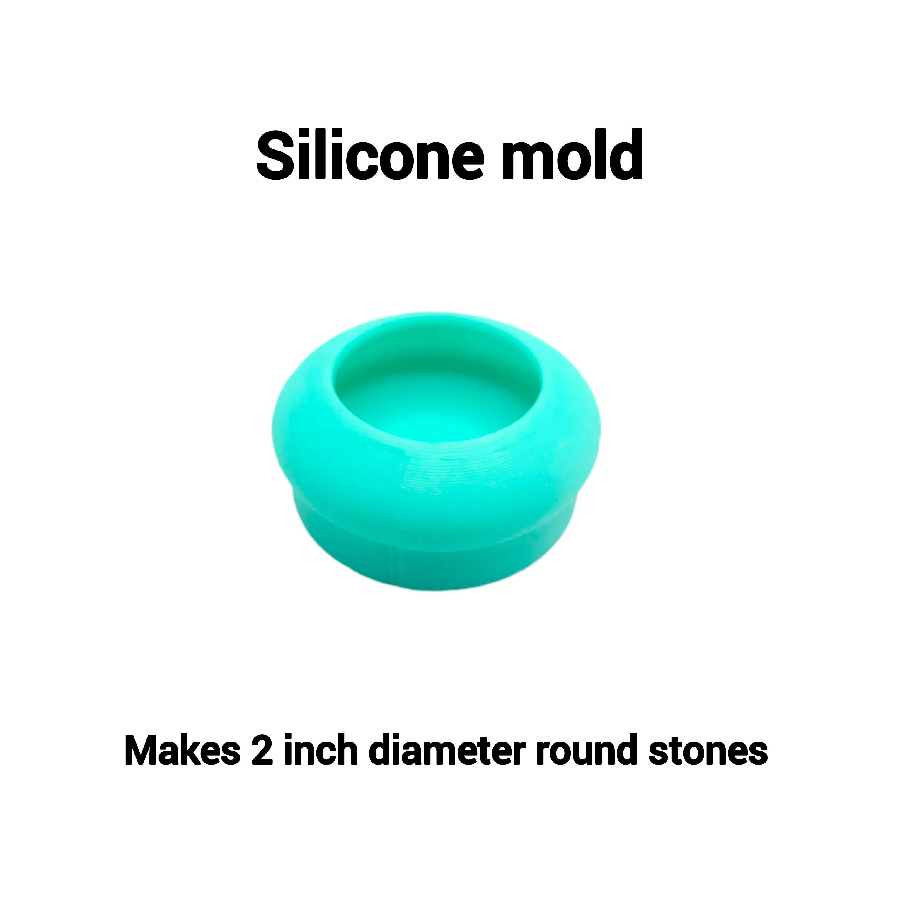 Mandala Stone Silicone Molds, 2 inch diameter Mandala art Silicone mold, mandala dotting art molds M2