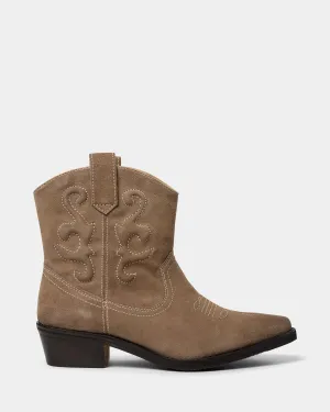 MARISASW BOOT - Dark sand