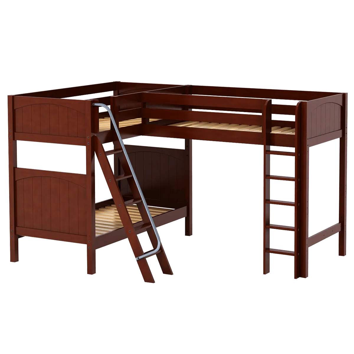 Maxtrix Twin High Corner Loft Bunk Bed