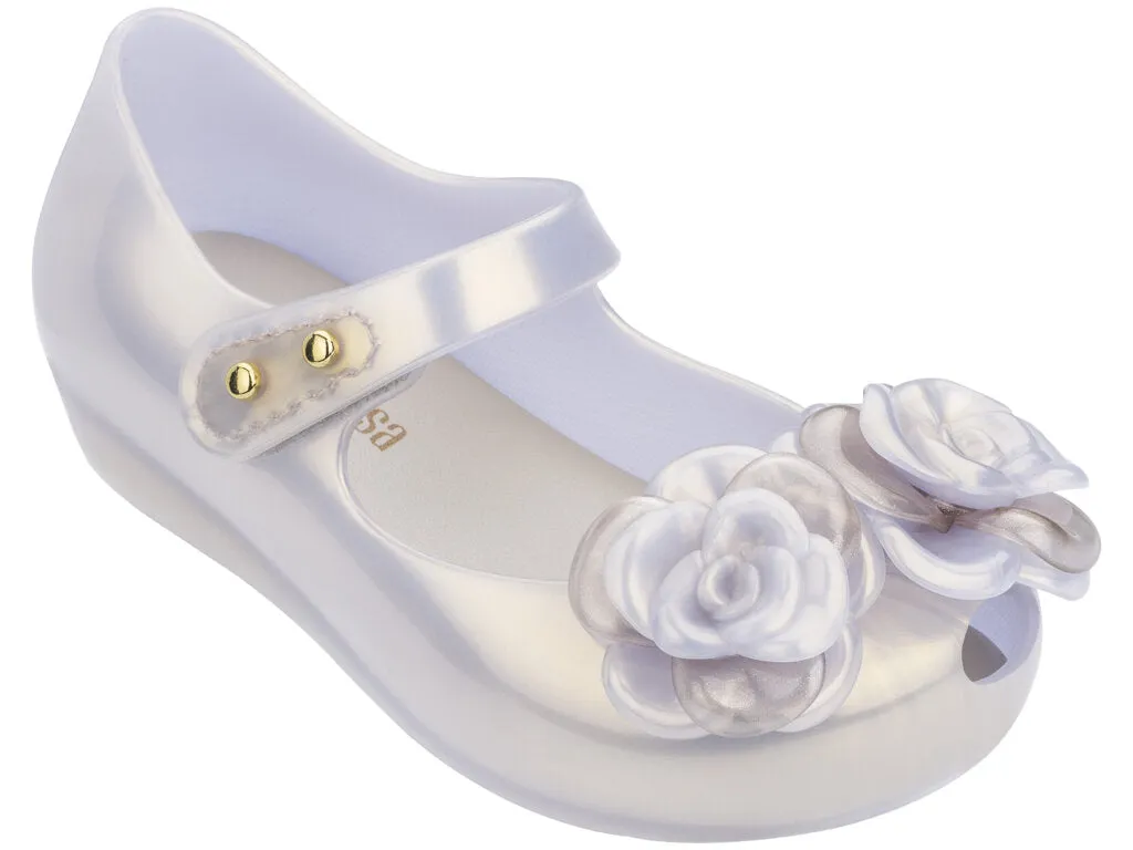 Mini Melissa Ultragirl Flower-Light Beige Pearl