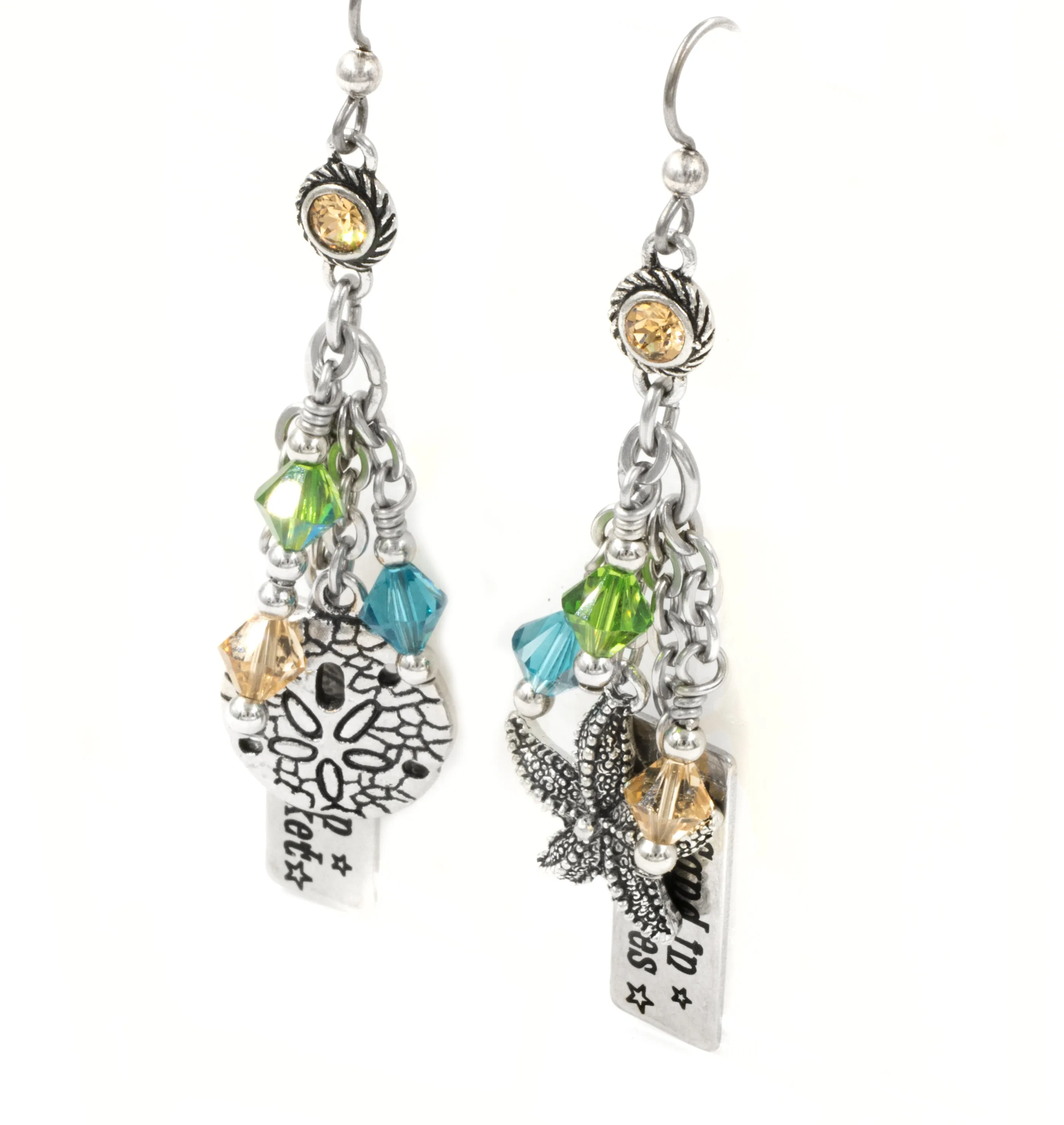 Mismatched Beach Earrings