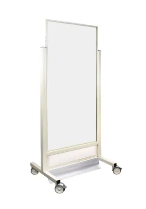 Mobile Lead Barrier - 40" Wide - Extra Tall
