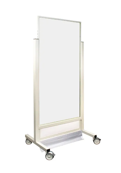 Mobile Lead Barrier - 40" Wide - Extra Tall