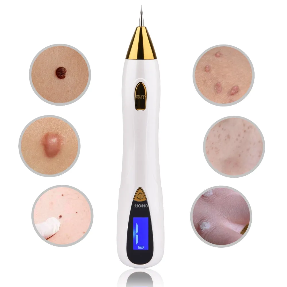 Mole and Freckle Removal Pen with LCD